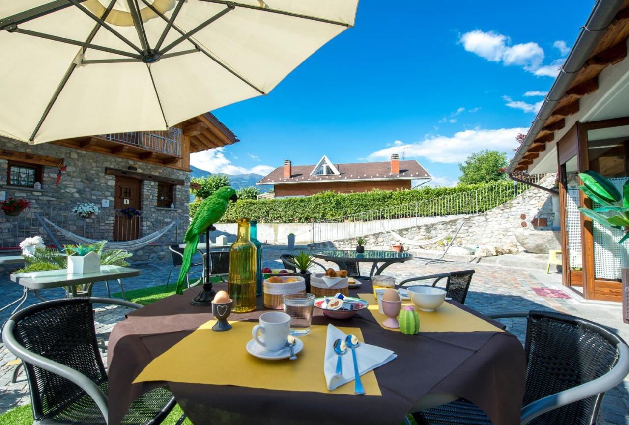 B&B Pousada Rio Aosta-servizi di Bread breakfast Saint-Christophe Esterno foto